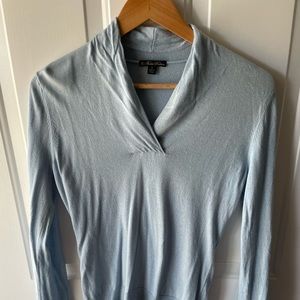 Brooks Brothers light blue cashmere sweater